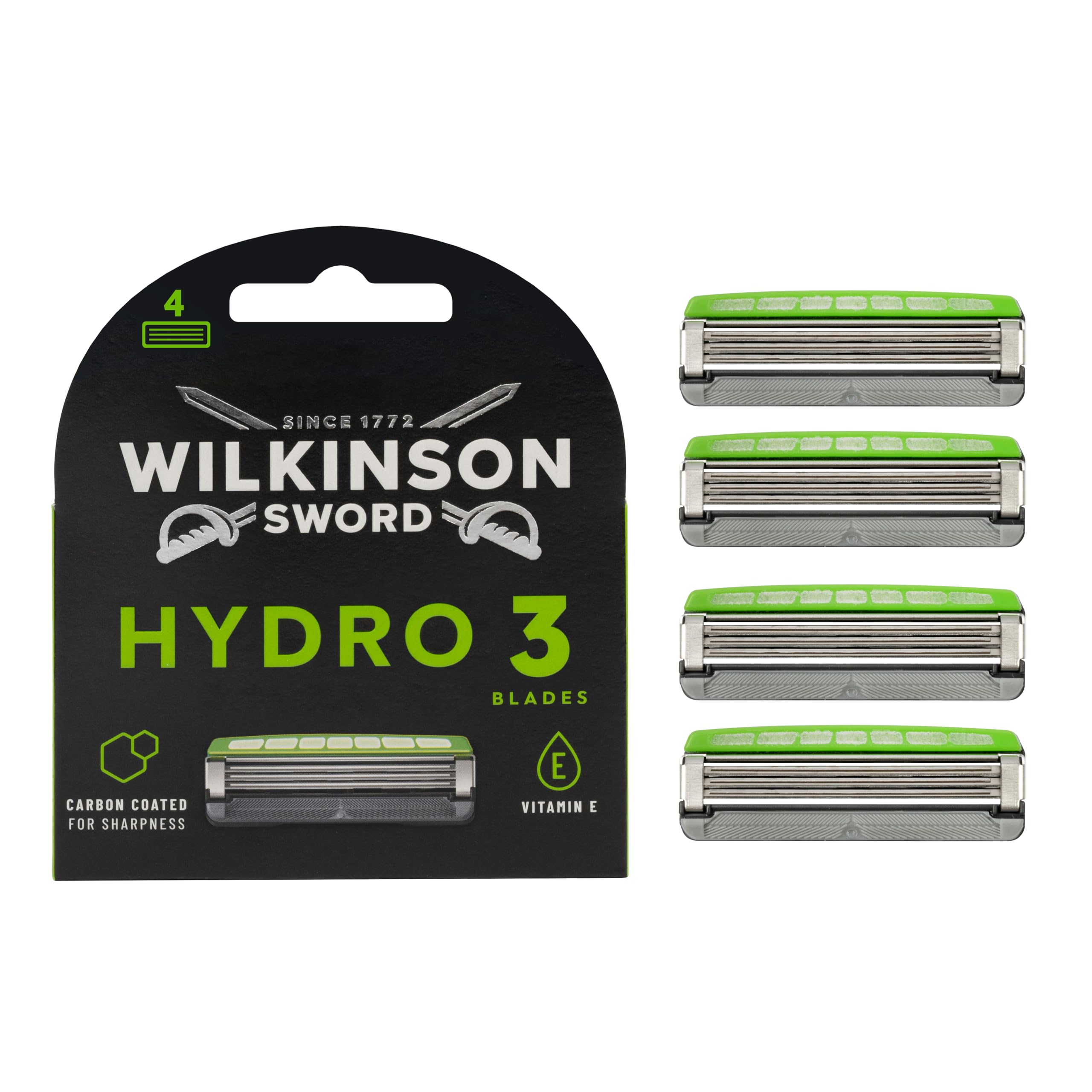 Wilkinson Sword Hydro 3 Rasierklingen 4er-Pack für Herren