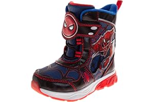 Disney Mickey Mouse Toy Story Cars Snow Boots - Kids Water Resistant Winter Boots (Toddler/Little Kid)