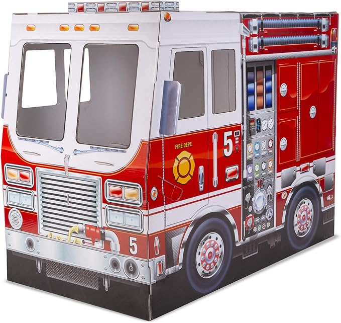 fire truck playhouse outdoor