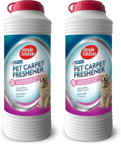 Simple Solution Pet Carpet Freshener with Enzymatic Cleaning Granules 500g Pack