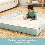 Infantino Foldable Soft Foam Play Mat Rainbow Baby Tummy Time Floor Mat view 3