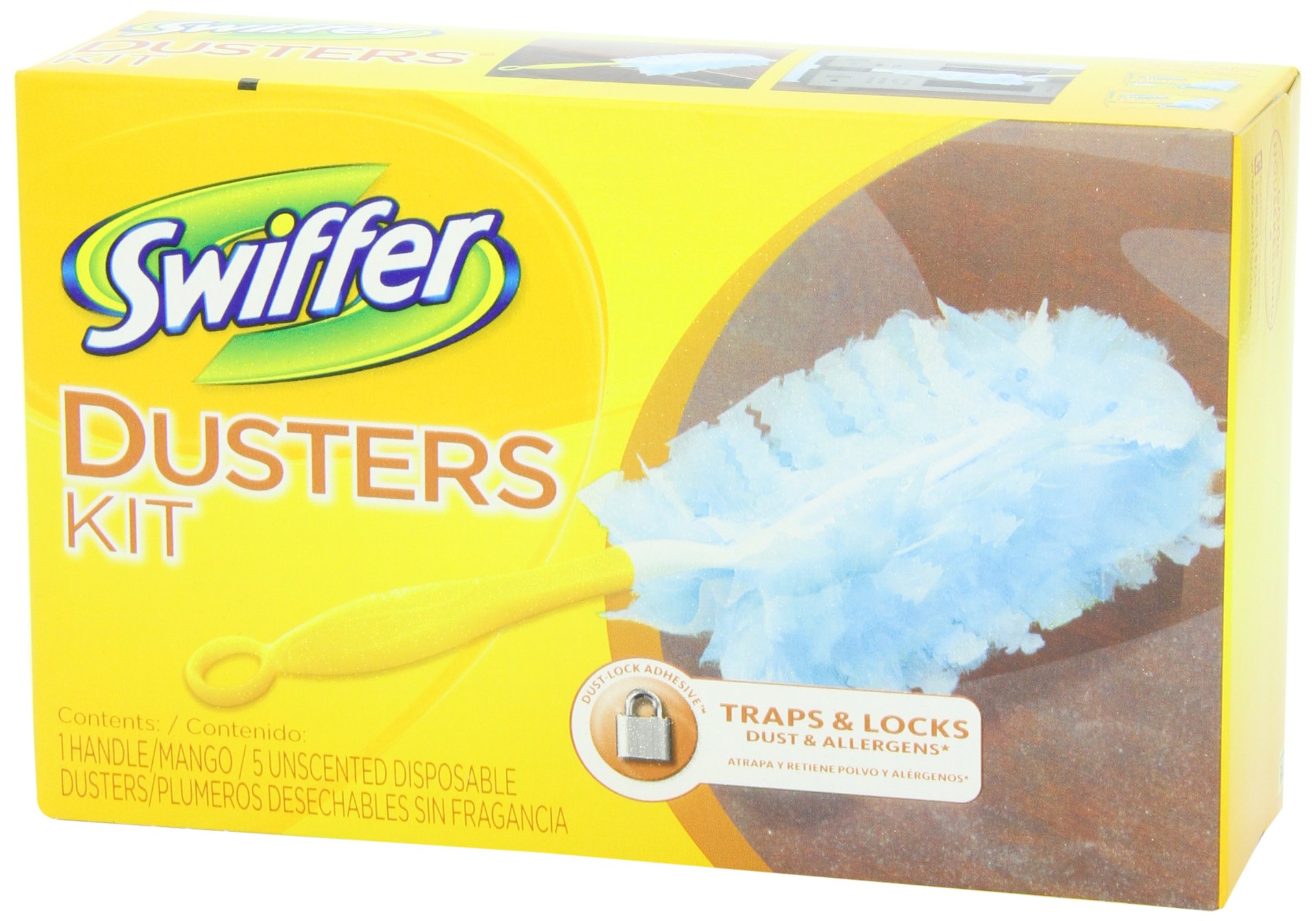 Swiffer Dusters Disposable Cleaning Dusters Unscented Starter Kit, 1