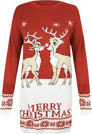 christmas jumper dress amazon