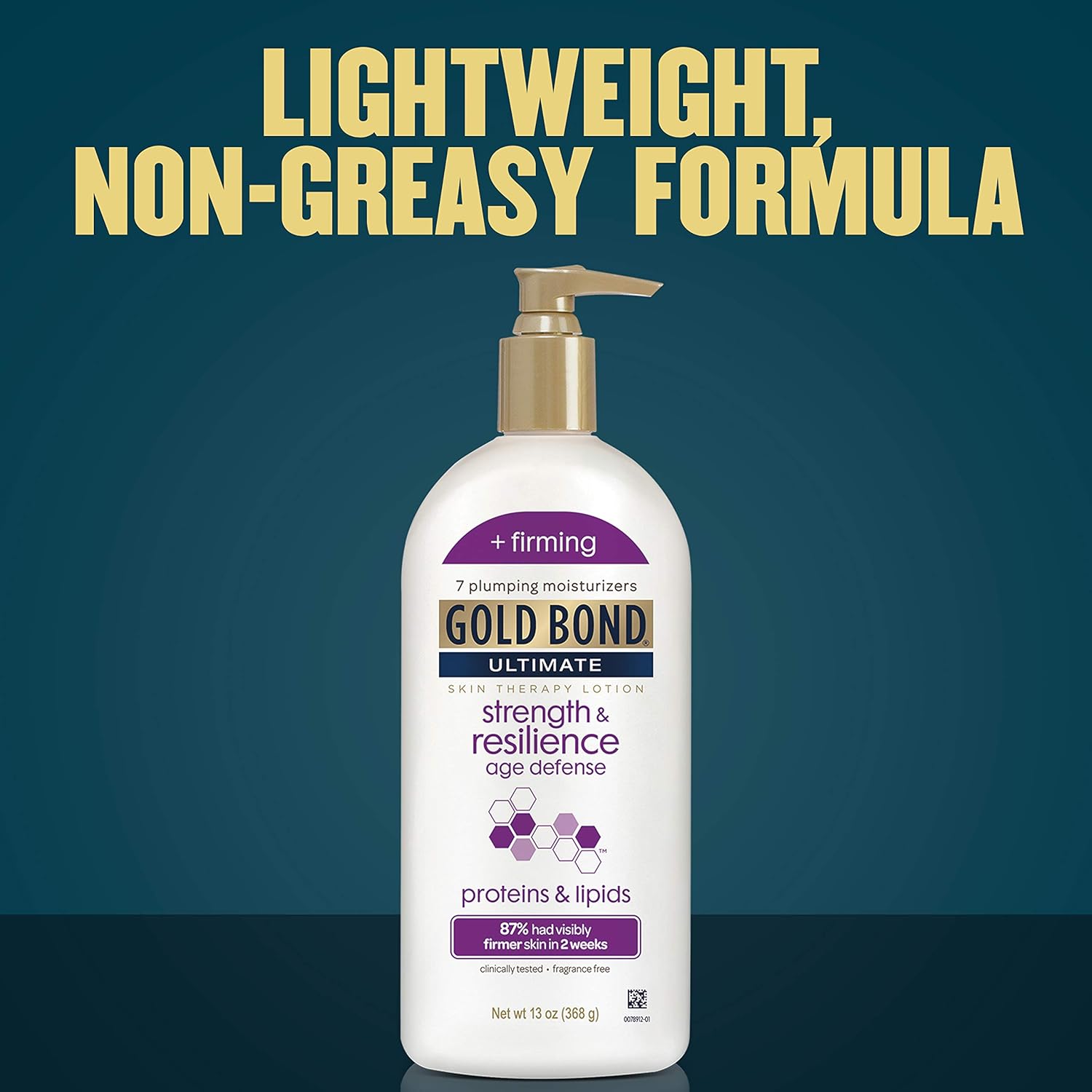 Gold Bond Ultimate Strength & Resilience Skin Therapy Lotion, Fresh, 13 Ounce : Beauty