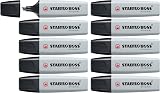 Stabilo Boss Original Pastel Highlighter 10 Pack Dusty Grey