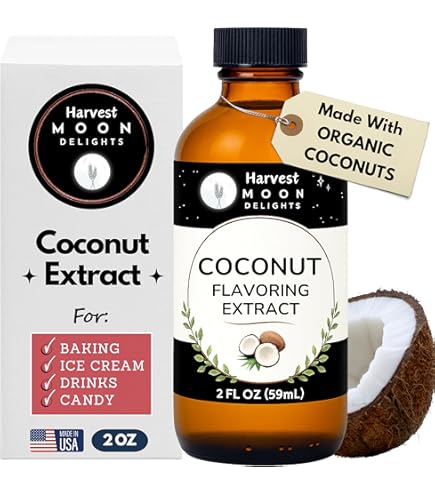 Amazon.com: Flavorganics Organic Coconut Extract - 2 oz - 95%+