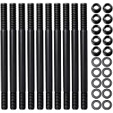 HiSport 208-4305 Cylinder Head Stud Bolt Kit | Compatible with Honda Civic 1.6L 1996-2000 Civic del Sol 1.6L 1996-1997 D16Y7 D16Y8 SOHC
