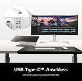 LG 38WN95CP-W 38 inch Curved UltraWide 3840x1600 Nano IPS HDR10 Monitor view 5