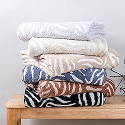 Snuggle Sac Zebra Blanket Brown Zebra Print Blanket