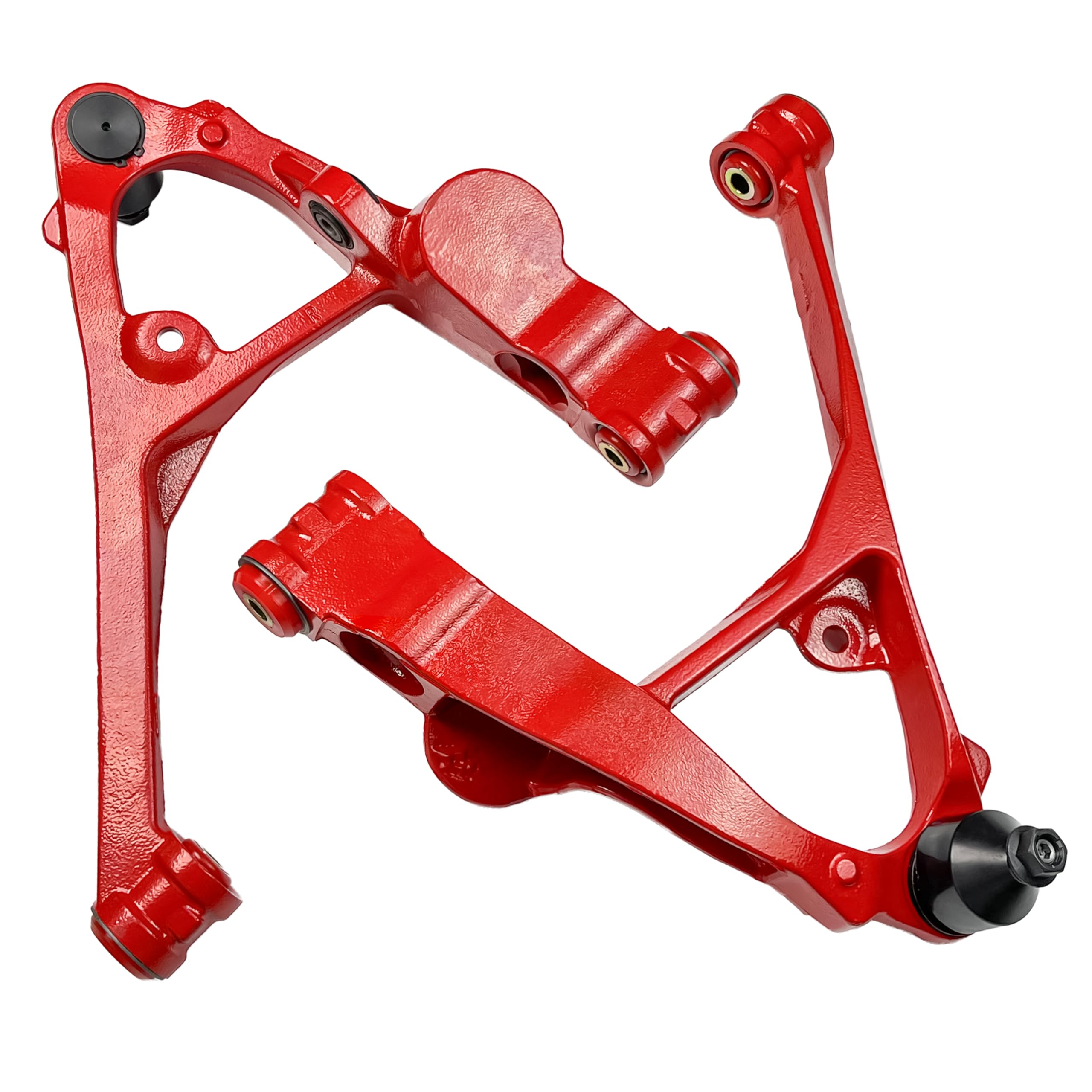 Photo 1 of AWD 4WD Front Lower Control Arms for 1999-2006 Chevy Silverado GMC Sierra, Suburban Avalanche Express 1500 Tahoe Savana Yukon - Forged Steel OEM Replacement & Reinforced PU Bushings