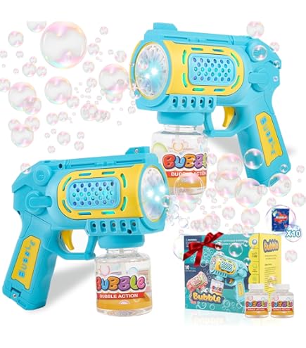 Pistola Para Burbujar Nueva Mu00e1quina De Burbujas De Bazuca De