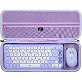 Mchoi Keyboard Case Compatible with Logitech POP ICON Keys Keyboard (Lilac, POP ICON Combo Case)