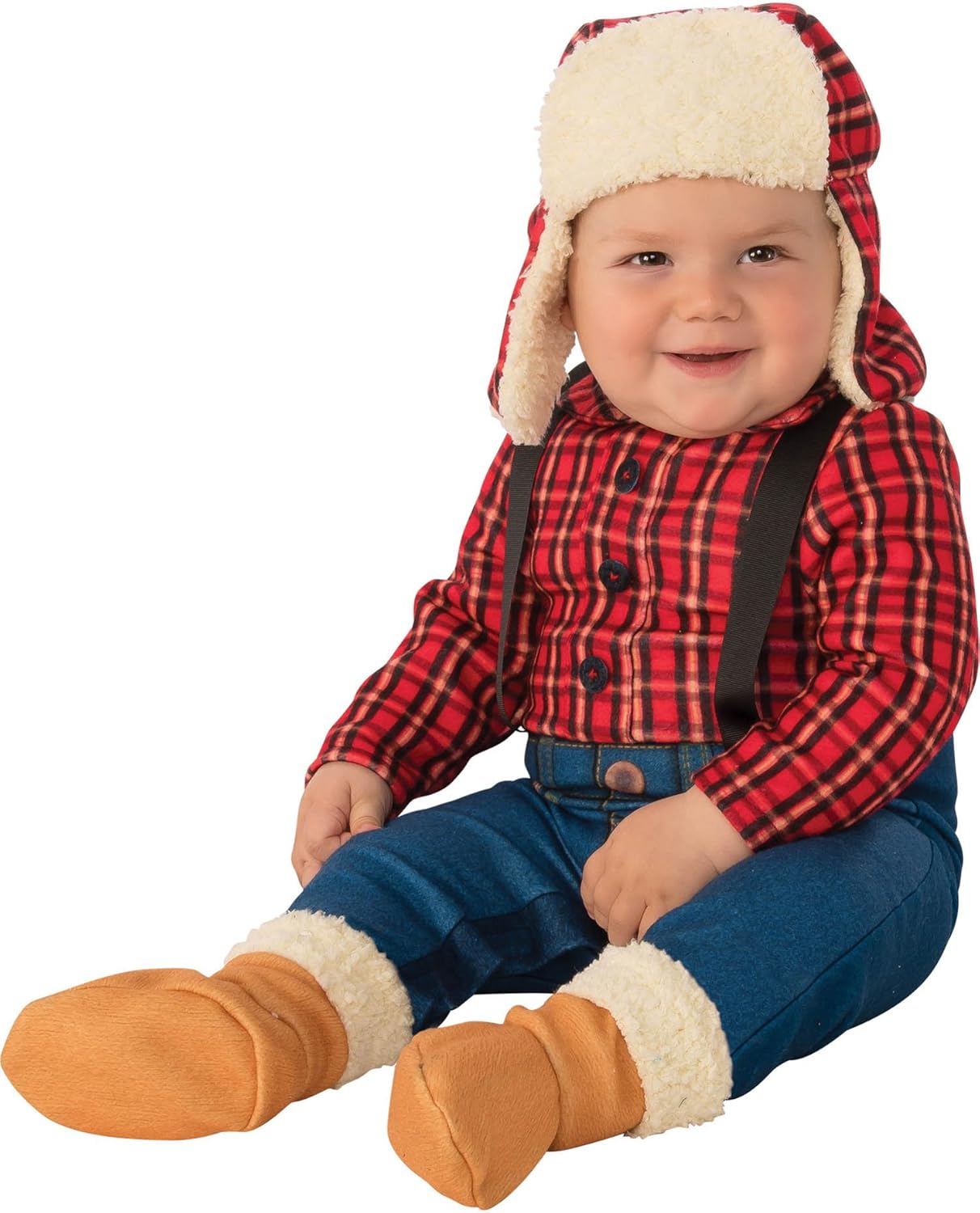 newborn lumberjack outfit