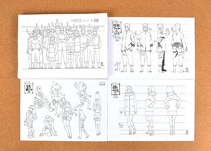 Amazon The Last Naruto The Movie 設定資料 制作資料 167枚 アニメ 萌えグッズ 通販