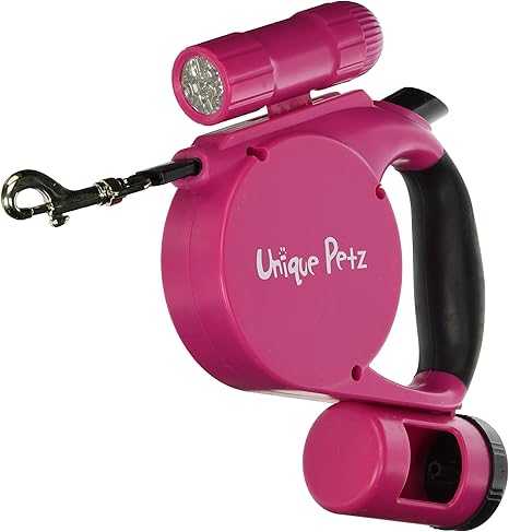 3 in 1 retractable dog leash