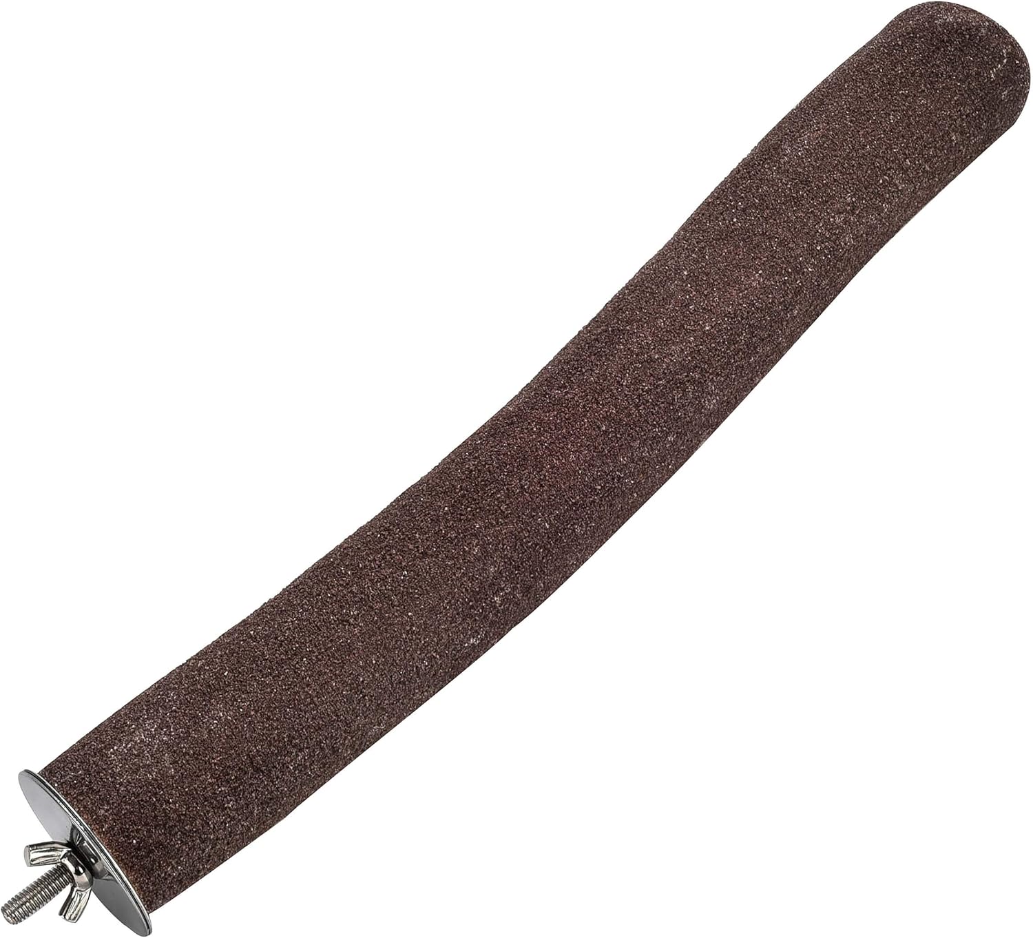 Parrot Essentials Jumbo Sanded Parrot Perches 30 x 5-7cm (LxD) - Image 3