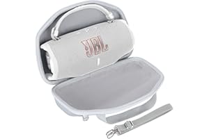 Peyyargo Storage Case Compatible with JBL Charge 6 Portable Waterproof DropProof Speaker (White)