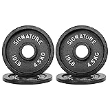 Deep Dish 2-Inch Olympic Cast Iron Weight Plates