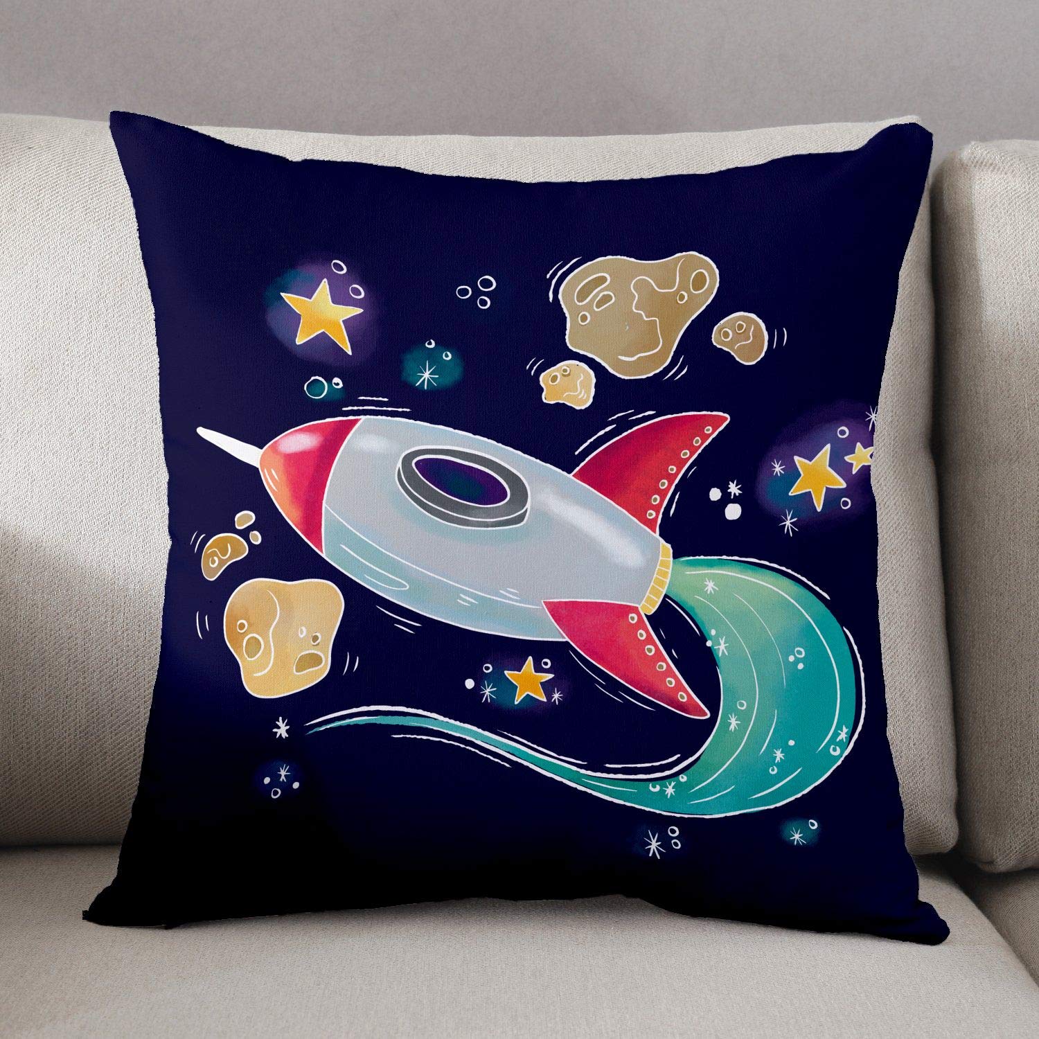 Bonamaison Decorative Cushion Cover, Multicolor, 45 x 45 cm