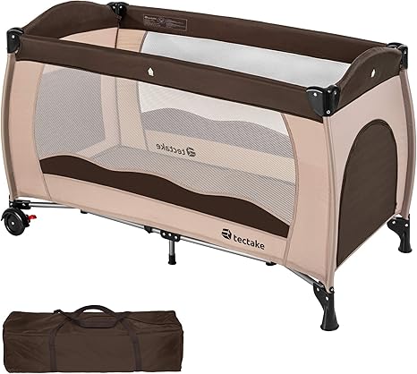 tectake travel cot