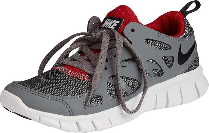 nike free run 2 kids grey