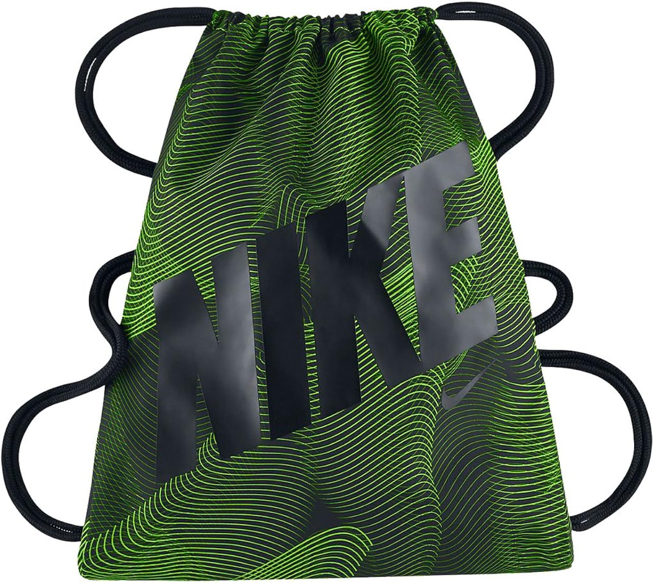 green nike gym bag
