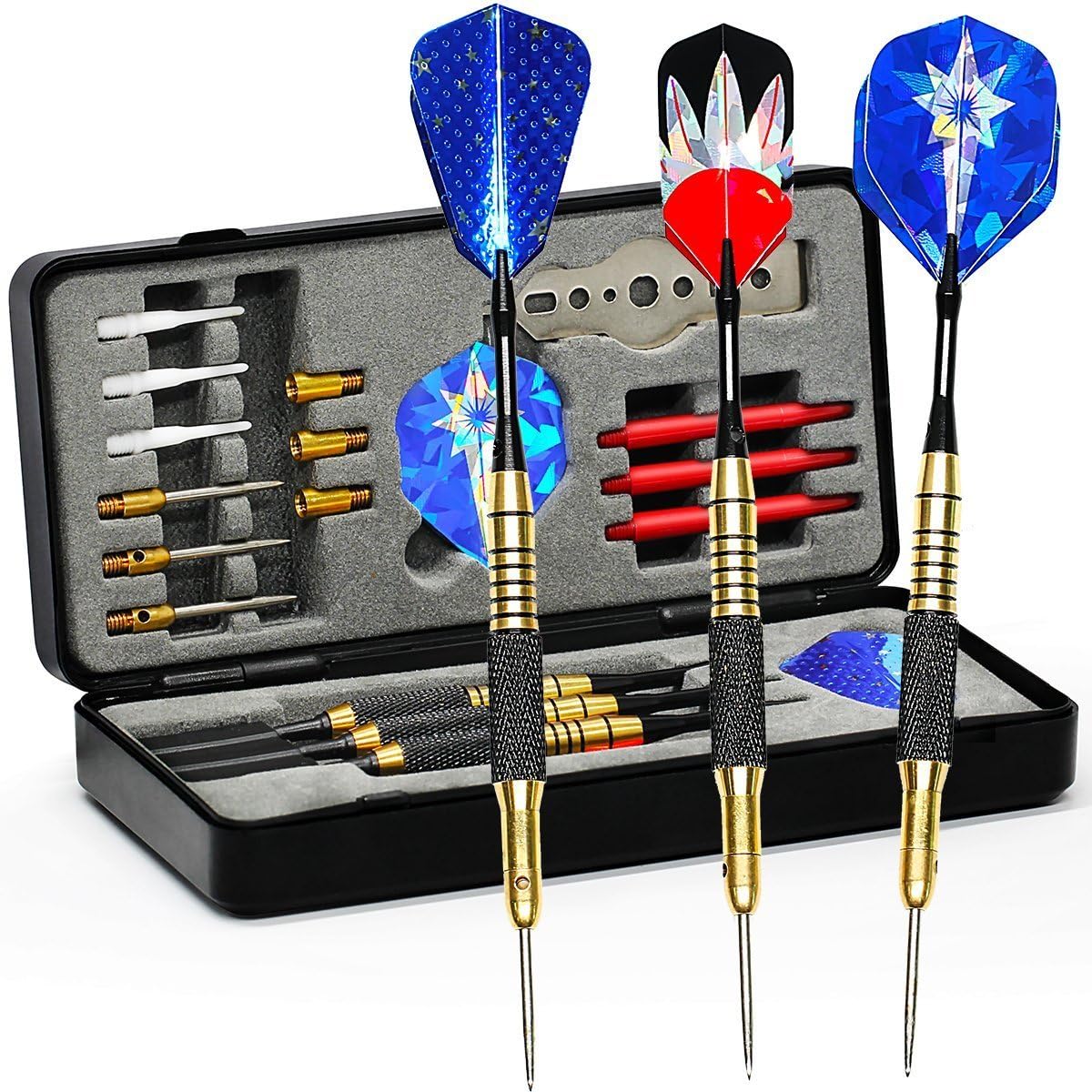 OUSPT Dartpfeile, Steel Darts,Steel Dartpfeile,Soft Darts Für Profis