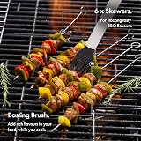 VonHaus 25Pc BBQ Tool Set with Case Stainless Steel Accessories Kit view 4