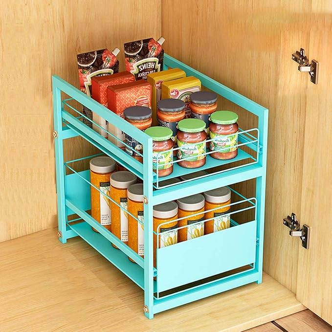 Soportes Para Utensilios de Cocina, Almacenamiento de Cocina Debajo Del