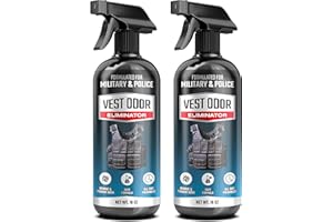 FORTIVO Vest Odor Remover Spray – for Police Gear, Law Enforcement Accessories & Tactical Equipment – Non-Toxic, Residue-Free, Long-Lasting Fresh Scent – 2 Pack