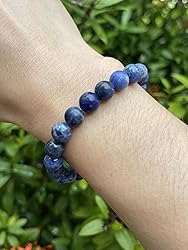 Sodalite Crystal Bead Bracelet 8mm, Wholesale