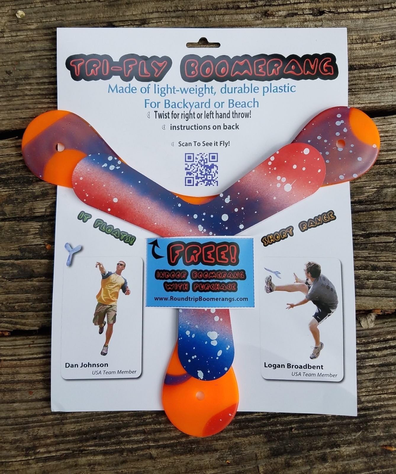 TOP Satisfied Tri-Fly Boomerang on Dude Perfect + bonus indoor boomerang Frisbees Boomerangs