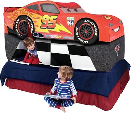 Amazon Com Playhut Cars Lightning Mcqueen Play Structure Toys