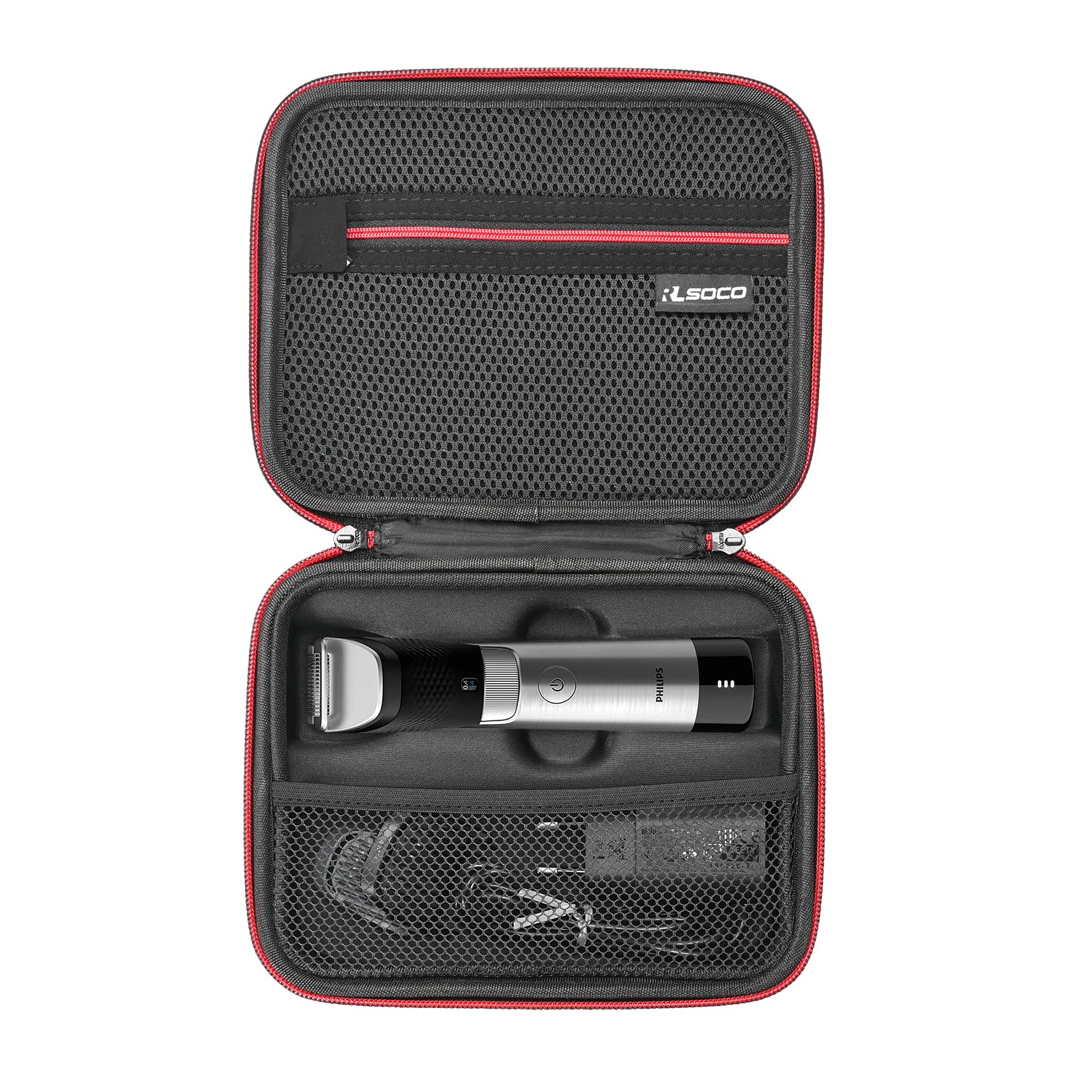 RLSOCO Hard Case for Philips Beard Trimmer Series 9000 with Lift & Trim Pro System (Model BT9810/13) & Series 9000 Trimmer + OneBlade Model MG9550/15,MG9530/15 (Case Only