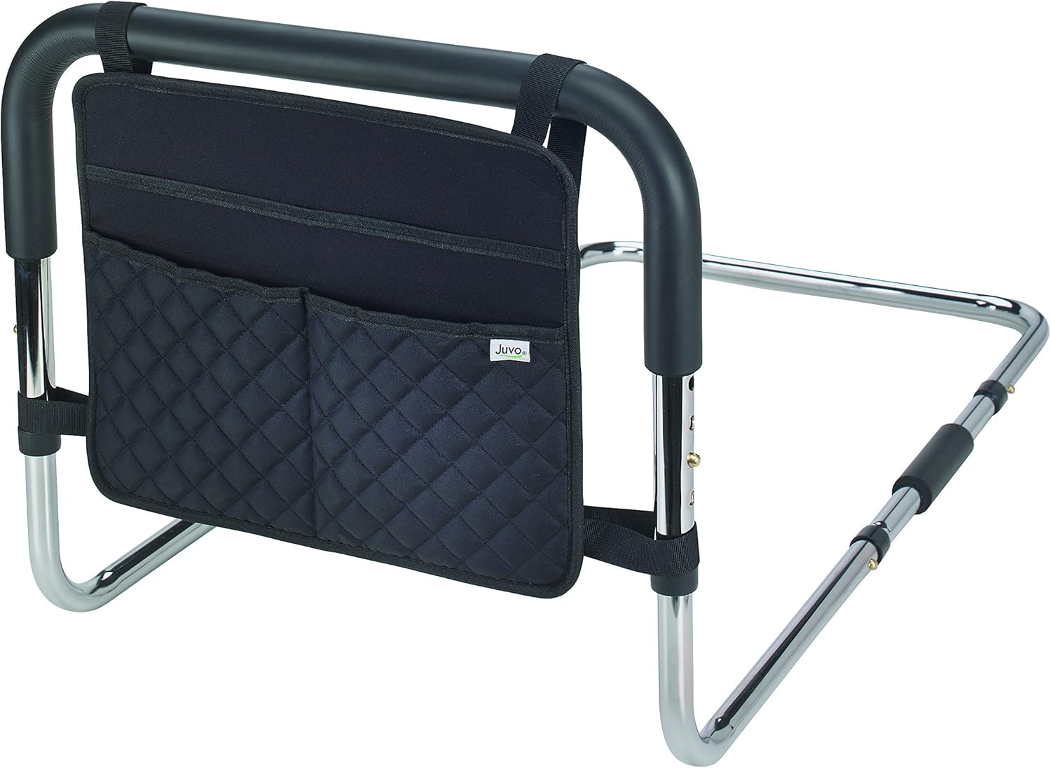 Juvo Height Adjustable Bed Safety Rail with Storage Caddy (BSR101): Health & Personal Care