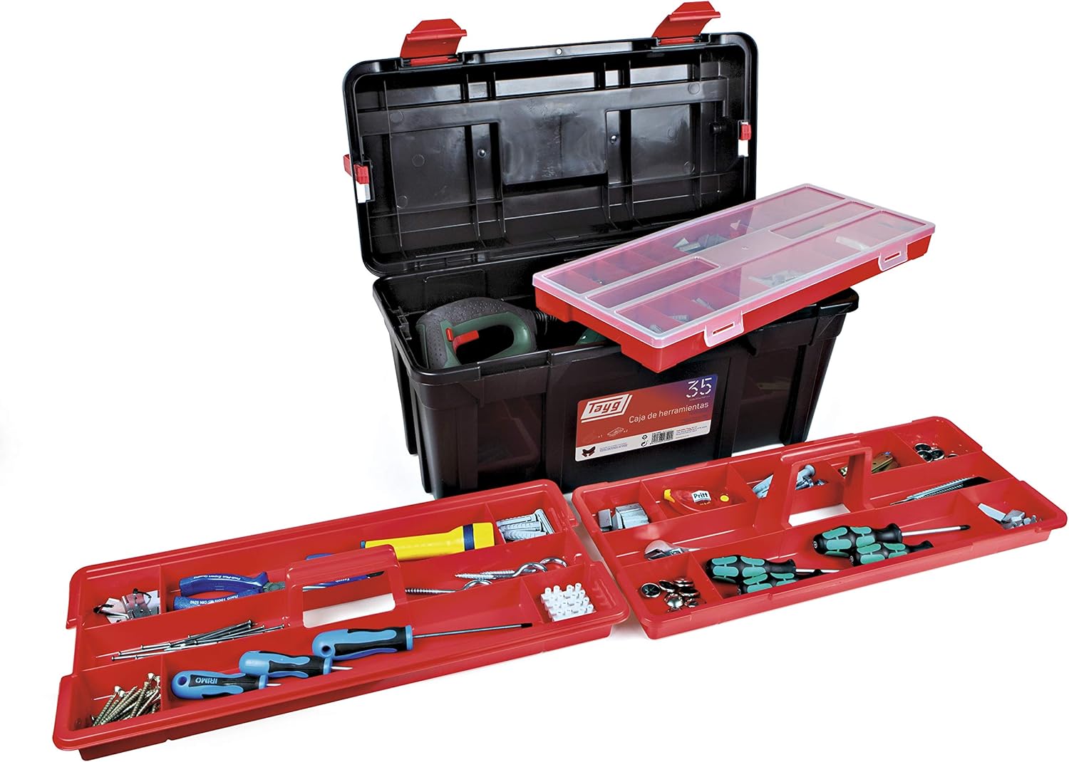 Tayg 35 Caja Herramientas, 580 X 285 X 290 Mm: Amazon.es: Bricolaje y herramientas