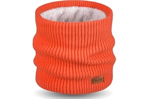 Oliumt Neck Warmer for men,Winter Neck Gaiters Face Scarf Women Windproof Warm Fleece Scarves Gaiter for Cold Weather