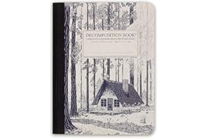 Decomposition Redwood Creek College Ruled Composition Notebook - 9.75 x 7.5" Journal with 160 Lined Pages - Notebooks for Sch
