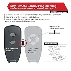 Marantec External Receiver with Remote Control