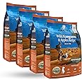 Addiction Wild Kangaroo & Apples - Dry Dog Food - Limited Ingredient Novel Protein - Muscle and Weight Management - Grain-Free - Ideal for Dogs with Food Allergies 4lb - 4 Packs