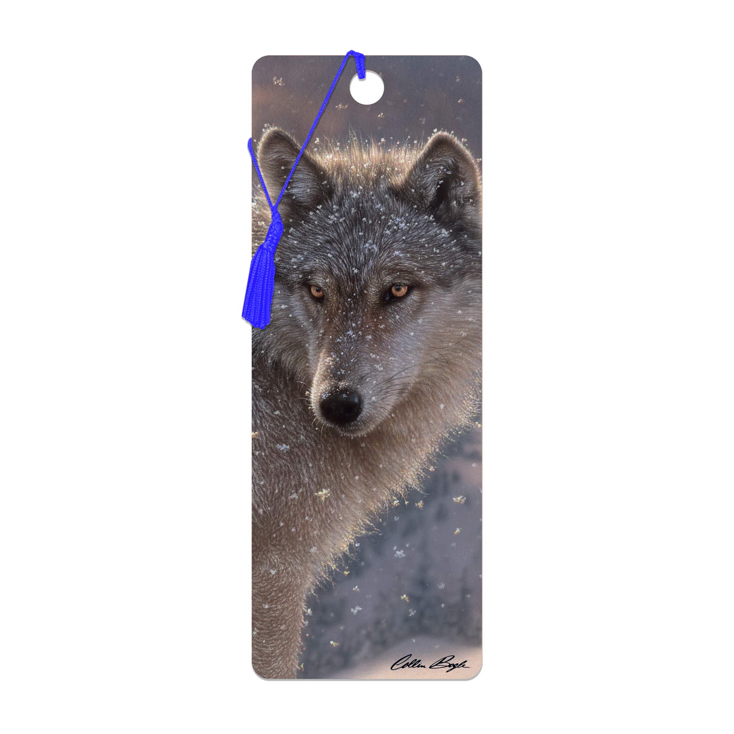 3D LiveLife Bookmark - Lone Wolf from Deluxebase. Cute Lenticular Wolf Page Marker. Animal Themed Accessories for Book Lovers. Small Gifts for Men, Women, Writers and Teachers. โ image 1