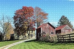 Umsufa Fredericksburg Texas Farm USA Jigsaw Puzzle