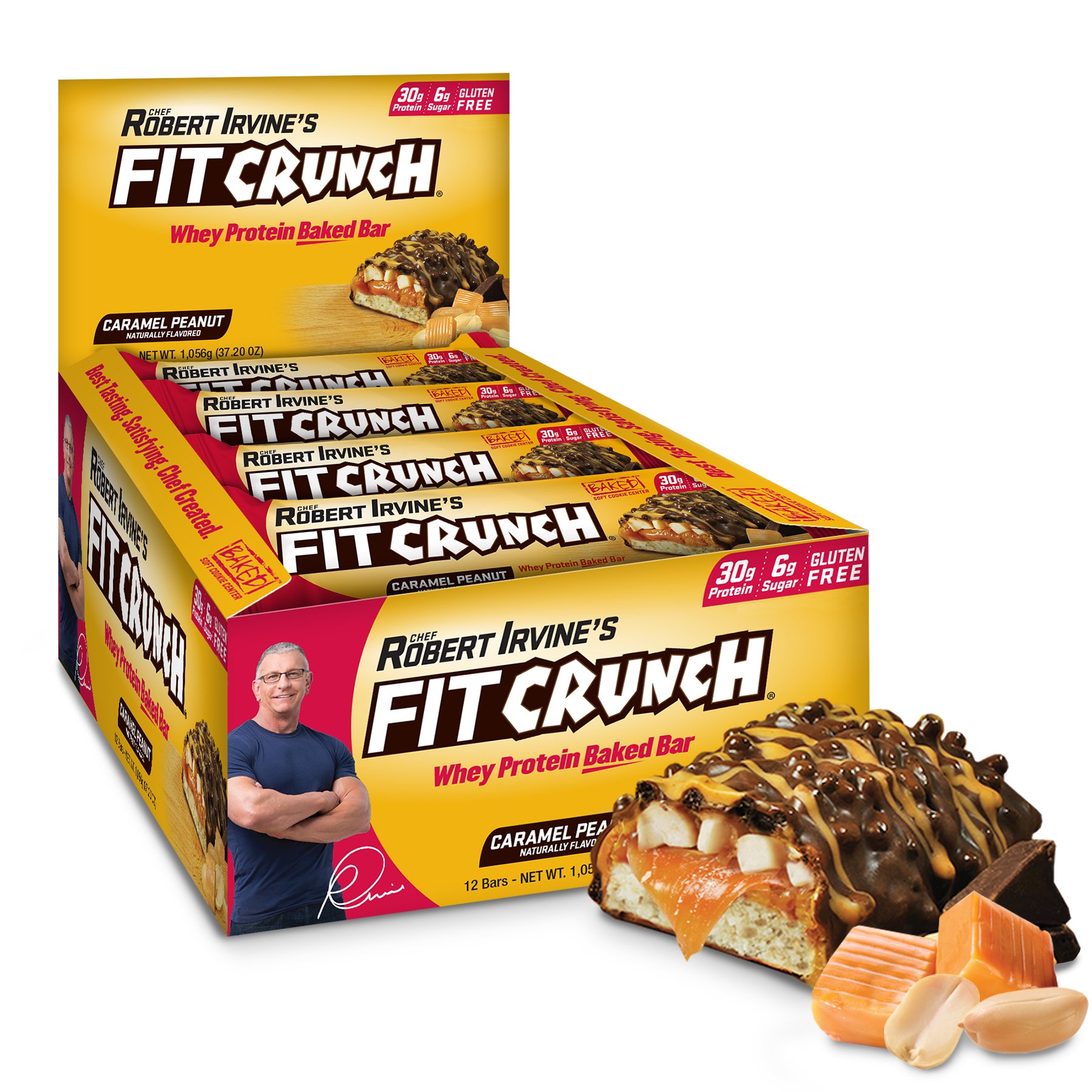FITCRUNCH Protein Bars Keto Friendly Protein Bar