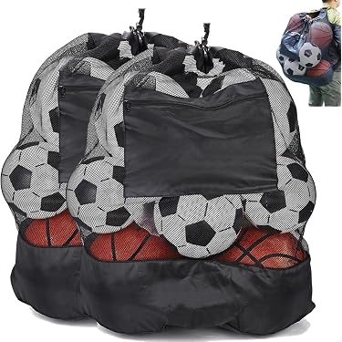 Sac à Chaussures Sport Noir Bleu Contrôleur Jeu - Sac Bandoulière Enfant Éducation Physique 32x38cm