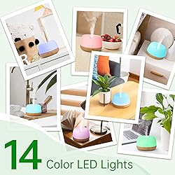 ASAKUKI Essential Oil Diffuser, 300ml Ultrasonic