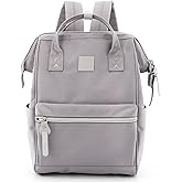 himawari Laptop Backpack for Women&Men Travel Backpack With USB Charging Port Large Business Bag Water Resistant College Bag Computer Bag Backpack for school (1881-Misty purple-39#)