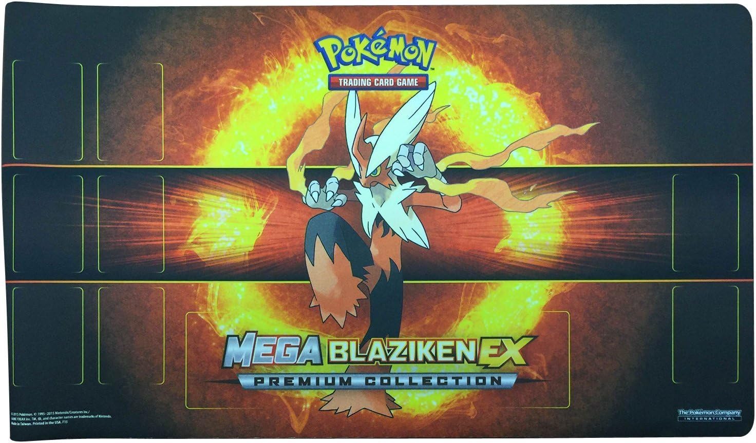 ポケモンカード メガバシャーモ 北米公式限定 ラバー製 プレイマット 並行輸入品 トレカ 通販 Amazon