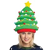 JOYIN Plush Christmas Tree Hat for Festive Party