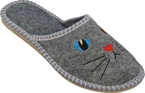 Chausson en feutre pour femme Clearance