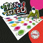 RONDA Tangled Active Mat Party Game for Family Night Ages 15+ | Large play mat, spinner included, balance challenge, quick setup, indoor gatherings, interactive movement